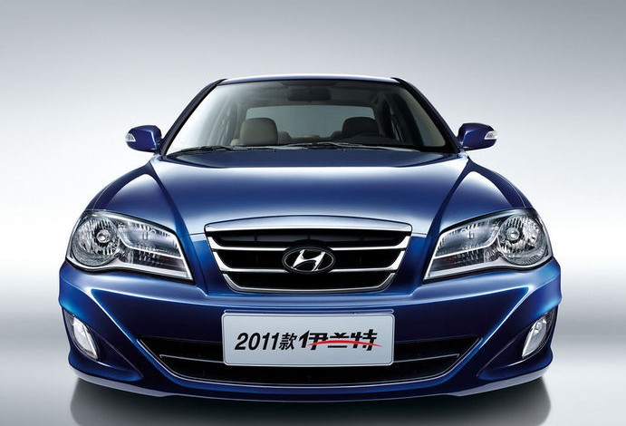 北京現代 伊蘭特三廂 1.6L AT GL 天窗版 國四 2011款