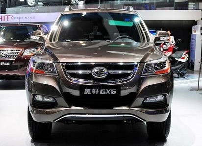 廣汽吉奧 GX5 2.4L 自動 汽油 四驅 時尚版 2012款