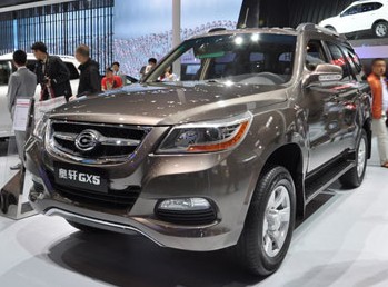 廣汽吉奧 GX5 2.5L 手動 柴油 兩驅 天窗版 2012款